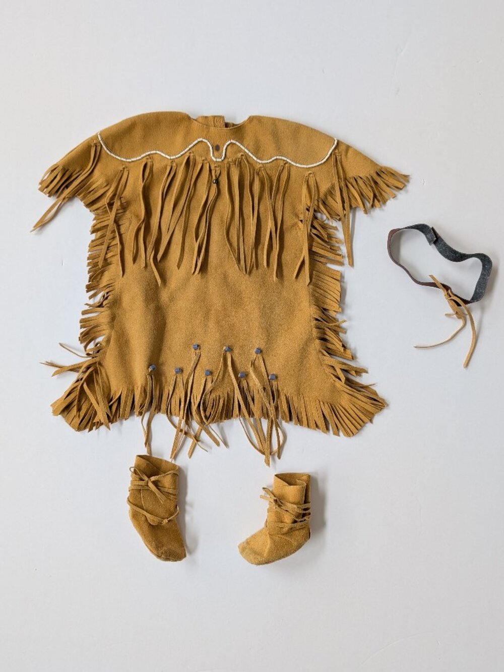 American Girl Kaya Meet Outfit Dress Belt Moccasins for 18" Doll Native American